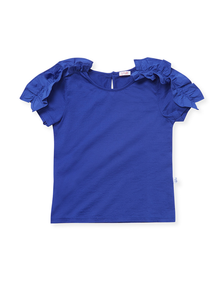 Image of Il Gufo Ruffle T-Shirt