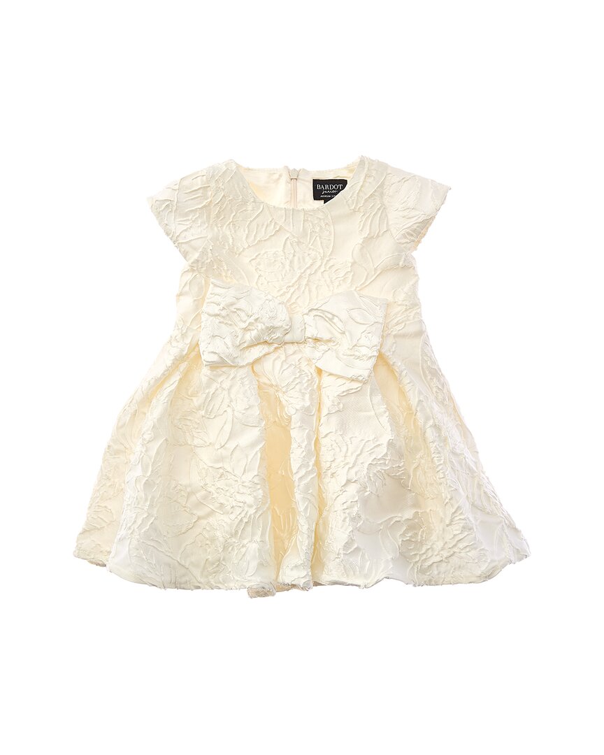 Bardot Junior Mirela Bow Mini Dress In Yellow