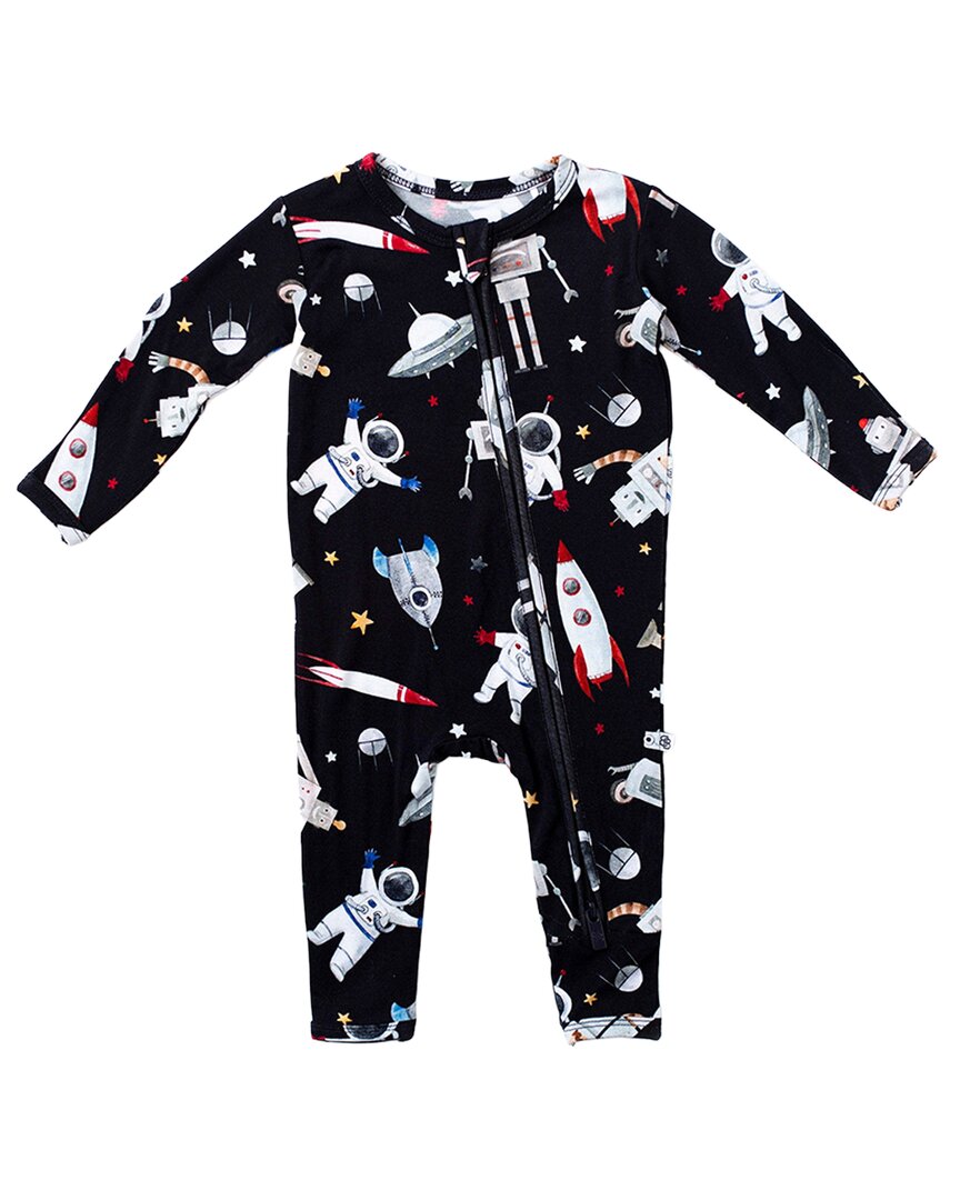 Bums & Roses I Need Space Romper In Black