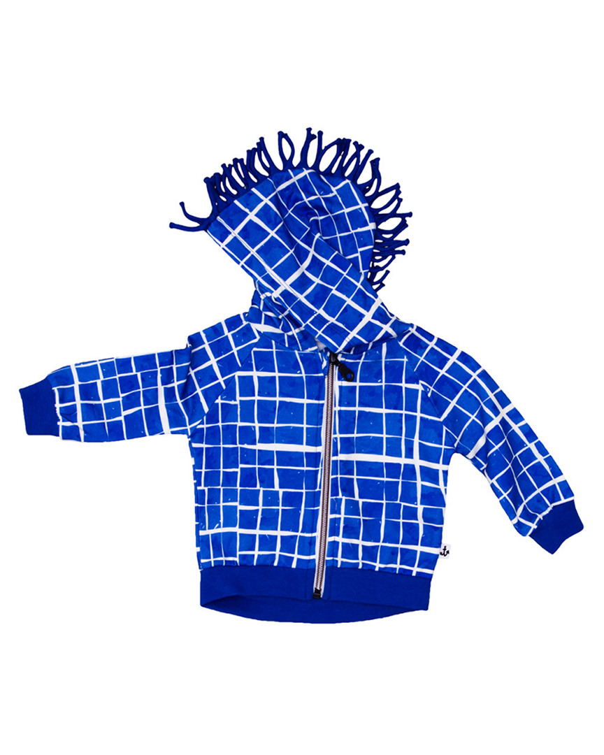 Image of Noe & Zoe Berlin Geometric Fringe Hoodie