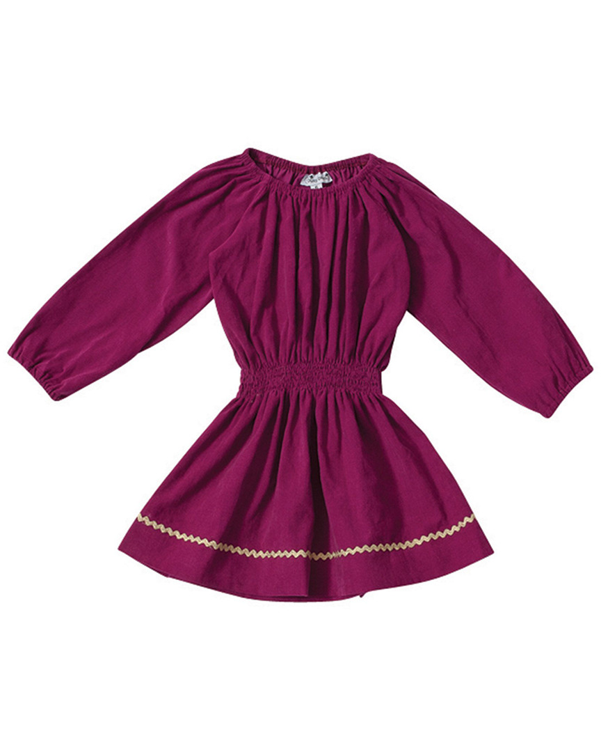 Image of Busy Bees Genevieve Magenta Shift Dress