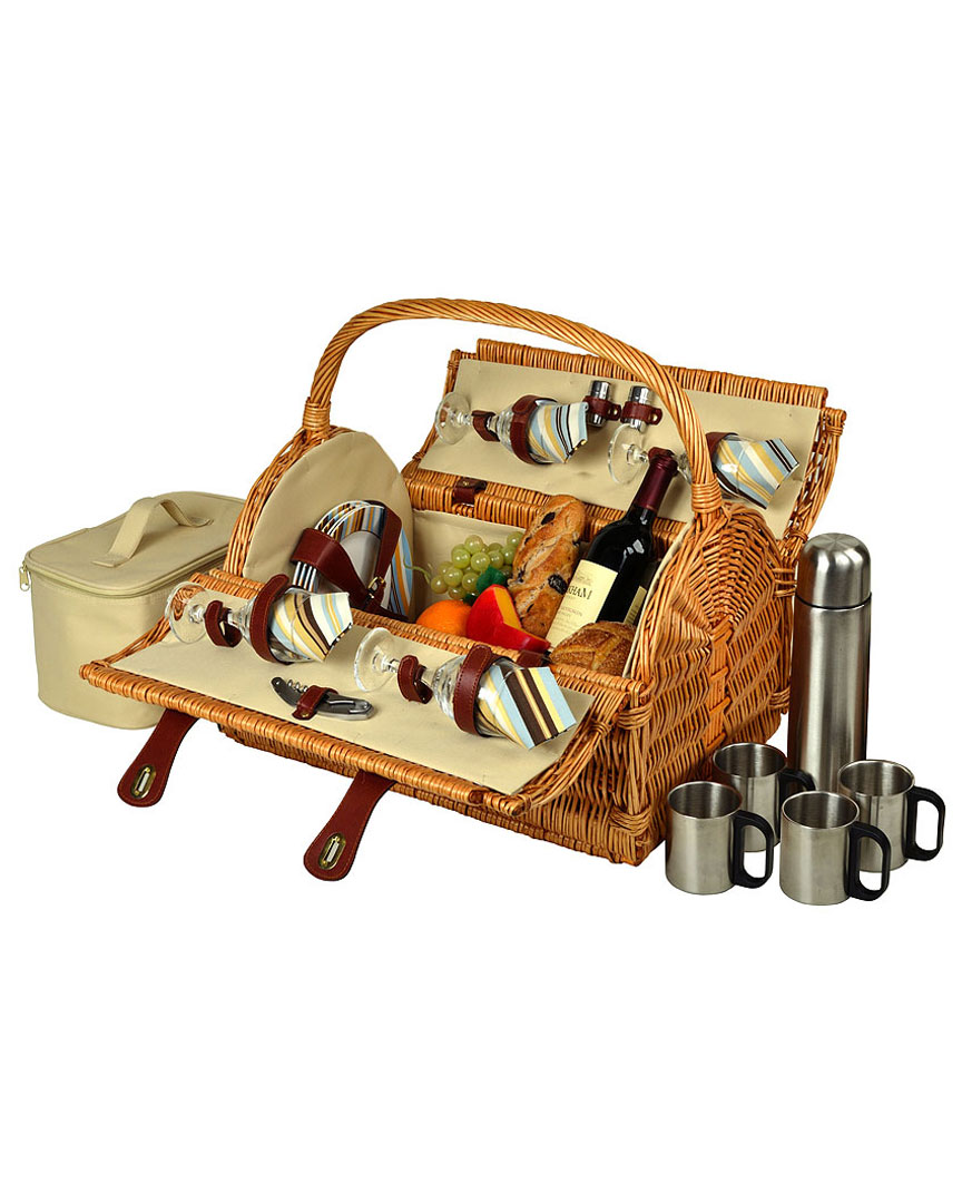 Picnic At Ascot Yorkshire Picnic Basket For 4