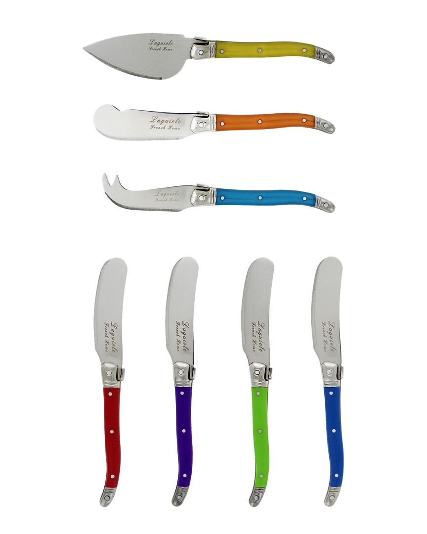 Shop French Home 7pc Laguiole Cheese Knife Set