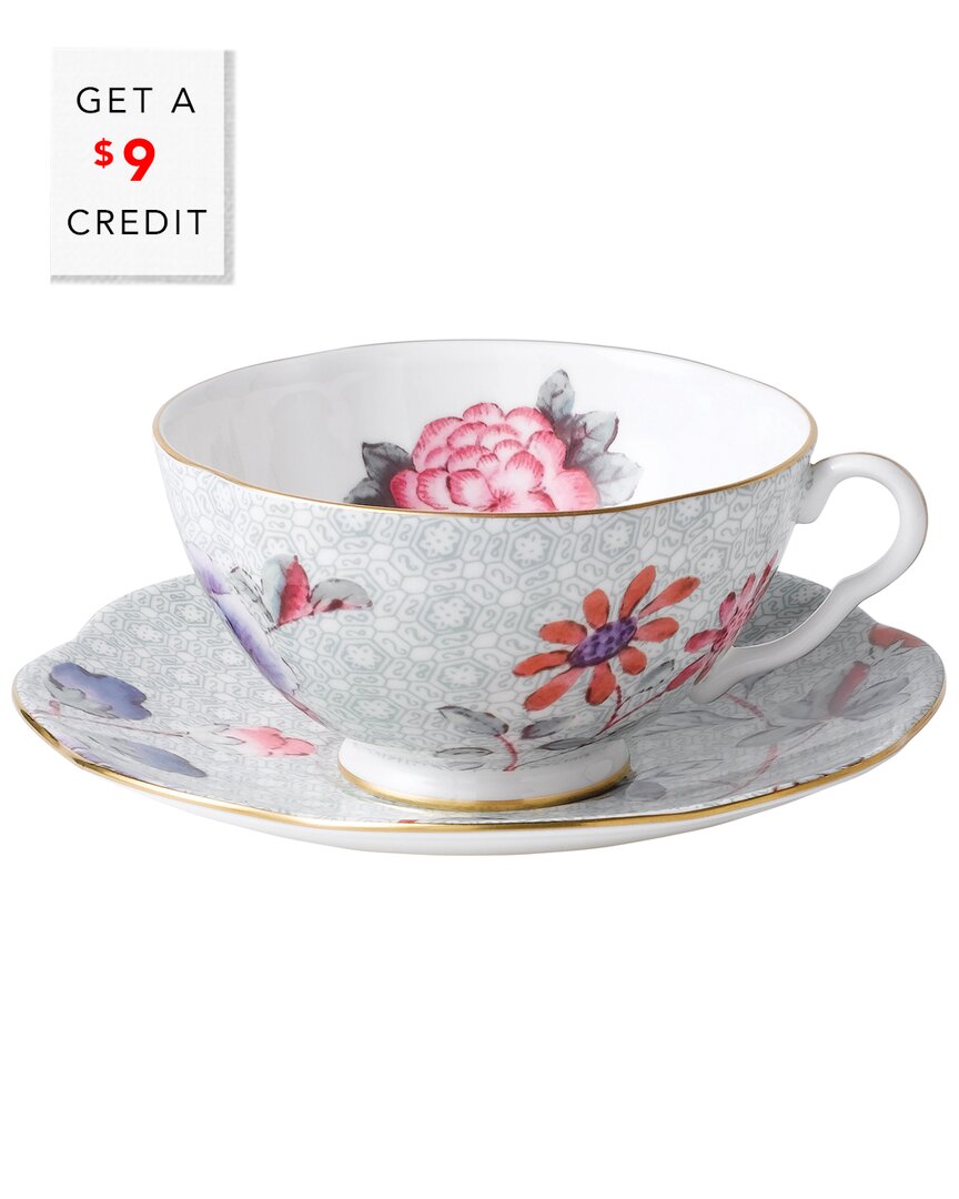 Wedgwood Cuckoo Cup & Saucer 2pc Set In Nocolor