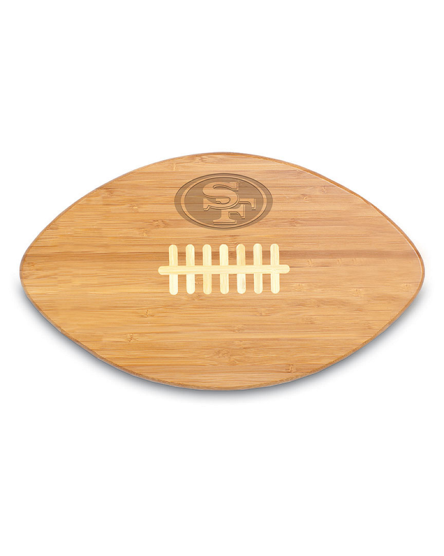 Picnic Time San Francisco 49ers Touchdown Pro Cutting Board In Multicolor