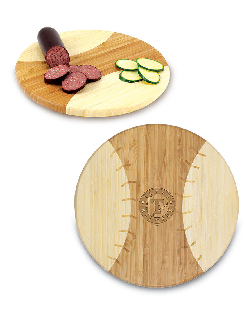 Picnic Time Chicago Cubs Engraved Cutting Board In Multicolor
