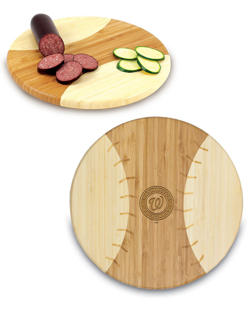 Picnic Time Discontinued Washington Nationals The Homerun Cutting Board In Multicolor
