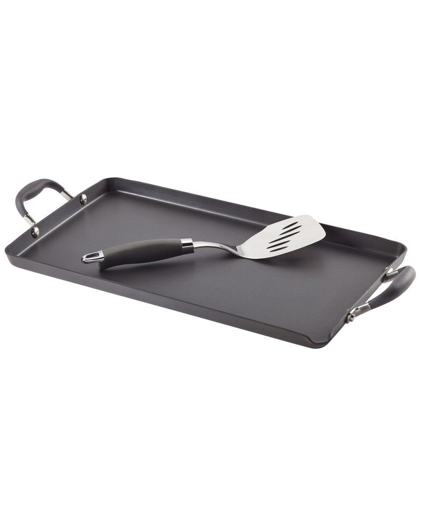 Anolon Advanced Hard Anodized Nonstick 18in Double Burner Griddle In Nocolor