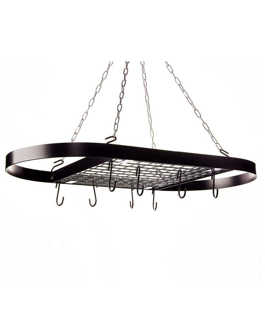 Kinetic Wrought Iron Ceiling Pot Rack