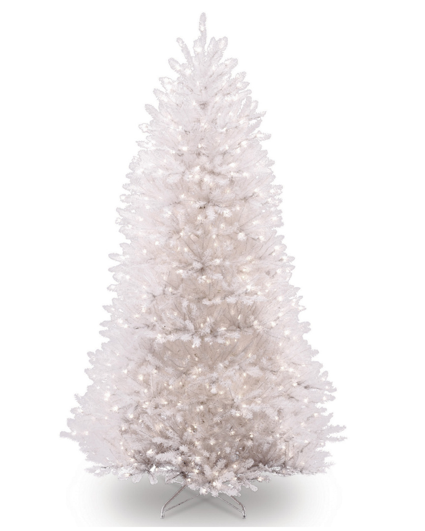 National Tree Company 7.5ft Dunhill Fir Hinged Tree With 750 Clear Lights