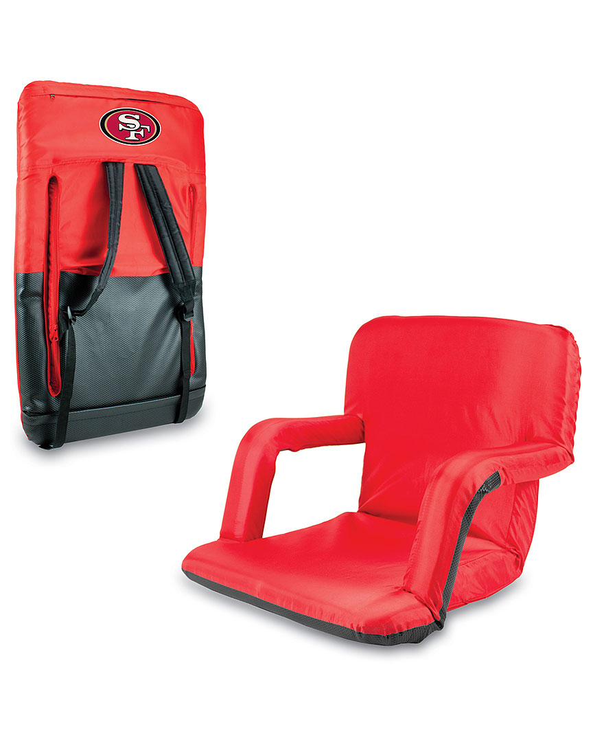 Picnic Time Discontinued San Francisco 49ers Red Ventura Seat