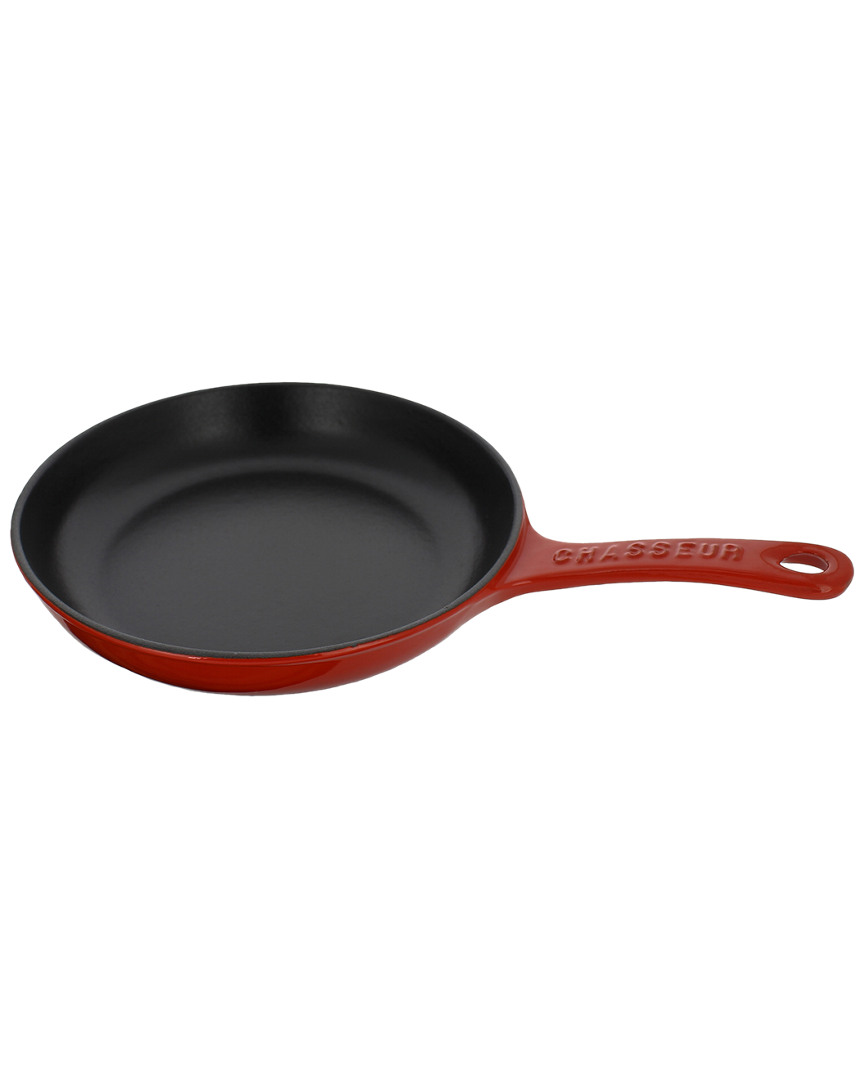 Chasseur 8in French Enameled Cast Iron Fry Pan