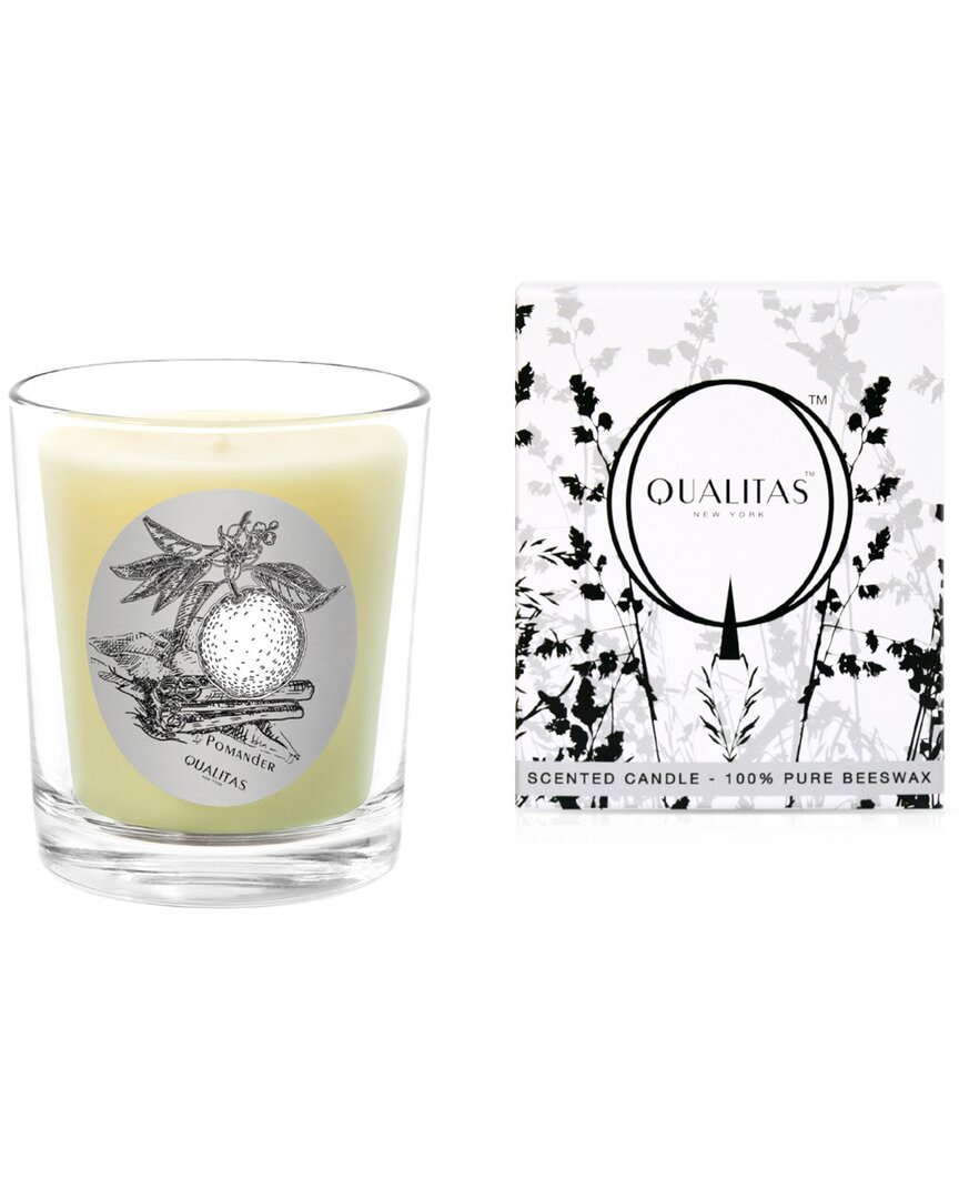 Qualitas Pomander 6.5oz Beeswax Candle