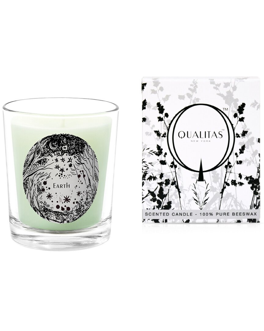 Qualitas Earth 6.5oz Beeswax Candle