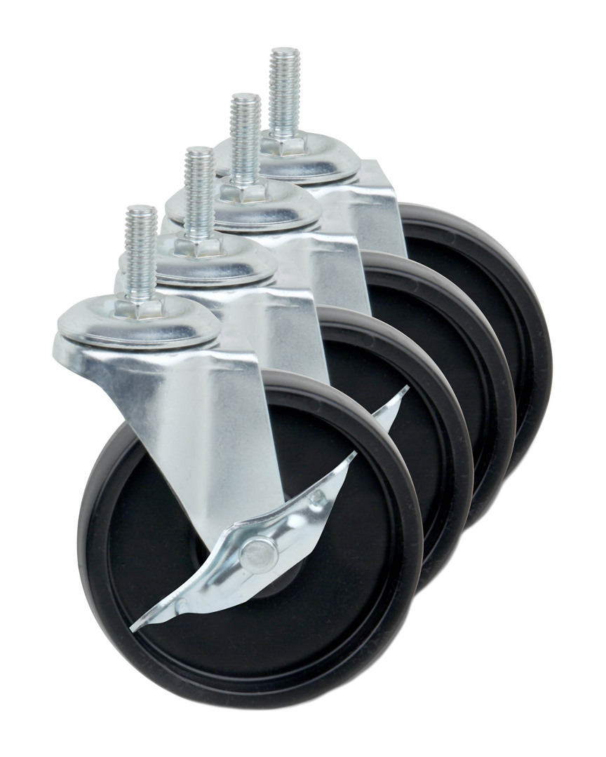 HONEY-CAN-DO HONEY-CAN-DO SET OF 4 CASTERS