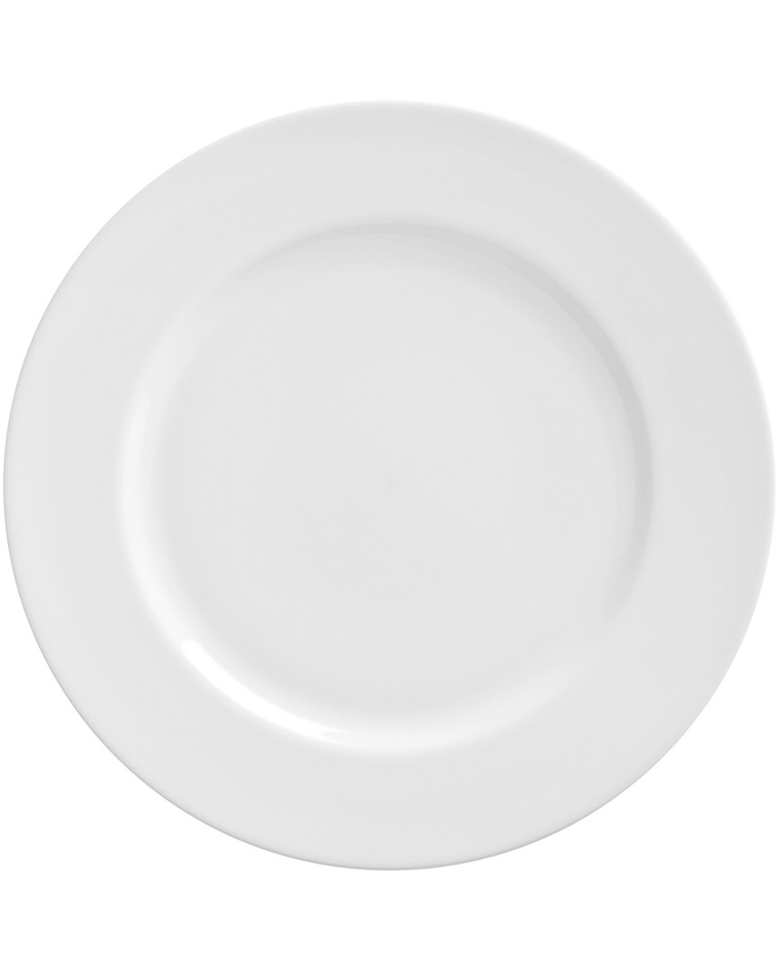 Ten Strawberry Street White Set Of Six 10.5in Dinner Plates