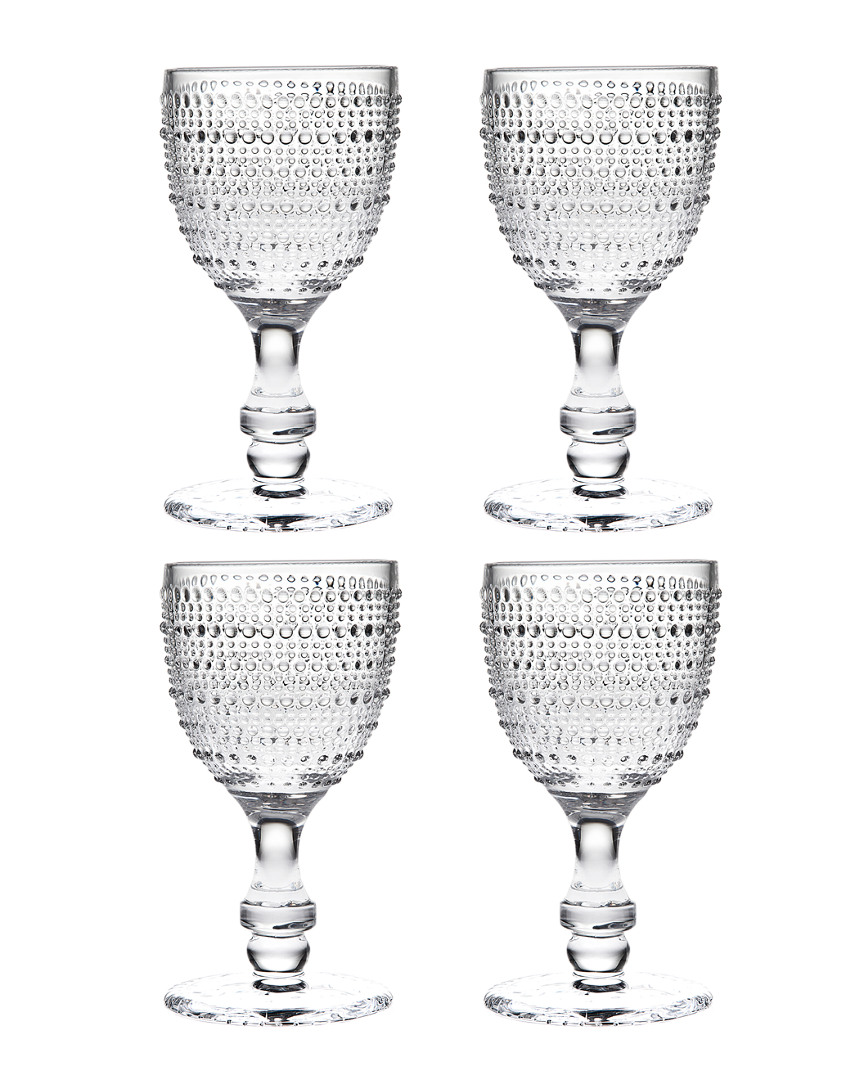 Godinger Refulgence Clear Goblet Glassware (set Of 4)