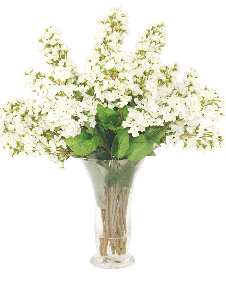 Creative Displays White Lilac Floral Arrangement