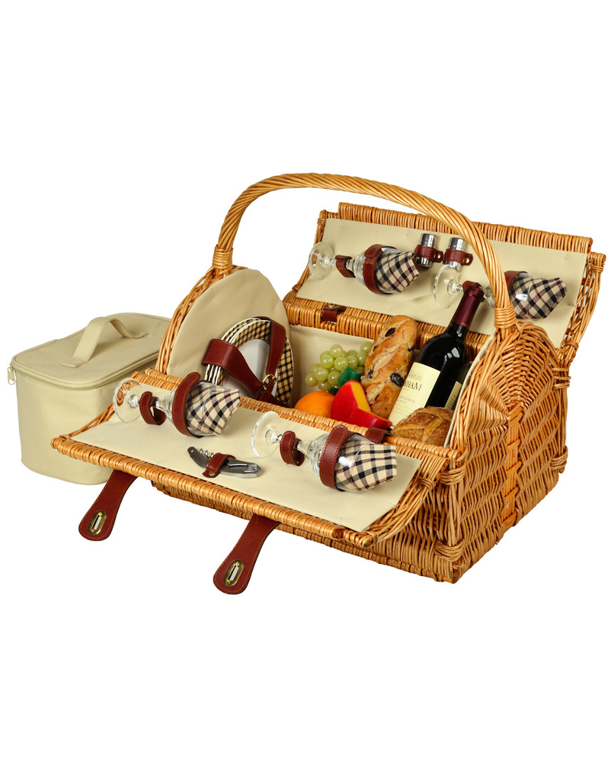 Picnic At Ascot Yorkshire Picnic Basket For 4