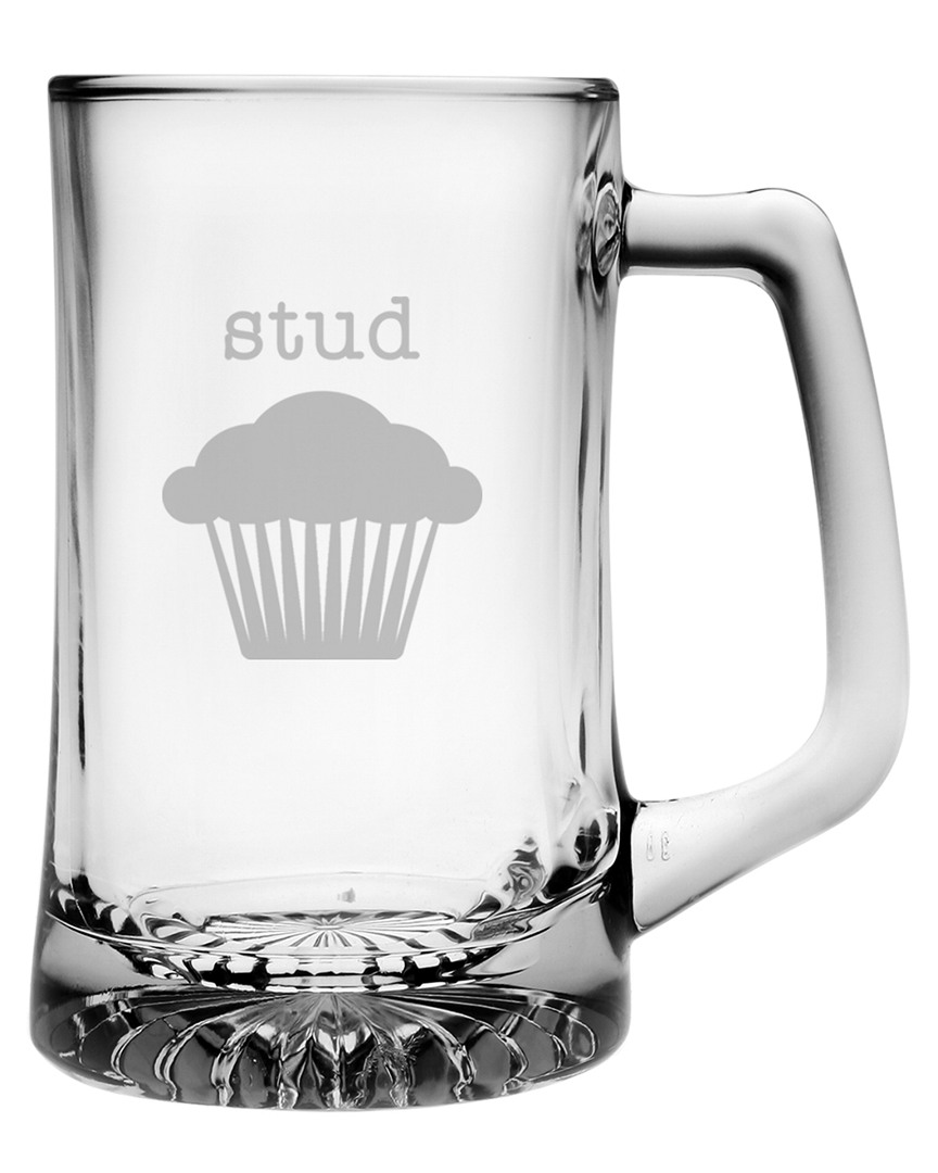 Susquehanna Glass Stud Muffin Jumbo Beer Mug
