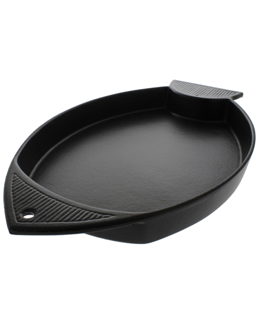 Chasseur 16in French Cast Iron Fish-shaped Grill In Multicolor