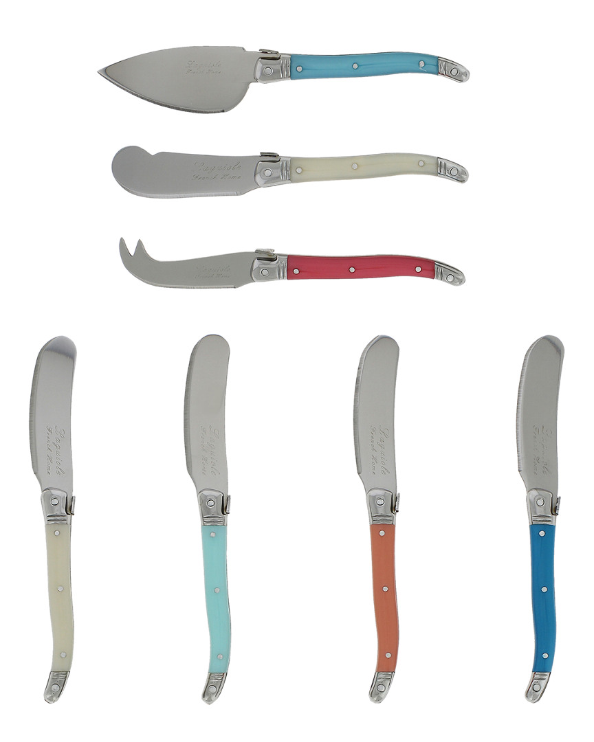 Shop French Home Laguiole 7pc Cheese Knife & Spreader Set