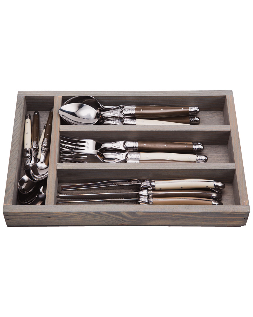 JEAN DUBOST JEAN DUBOST LAGUIOLE 24PC FLATWARE SET