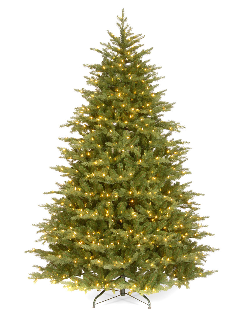 National Tree Company 6.5ft Medium Nordic Spruce Tree With Clear Lights