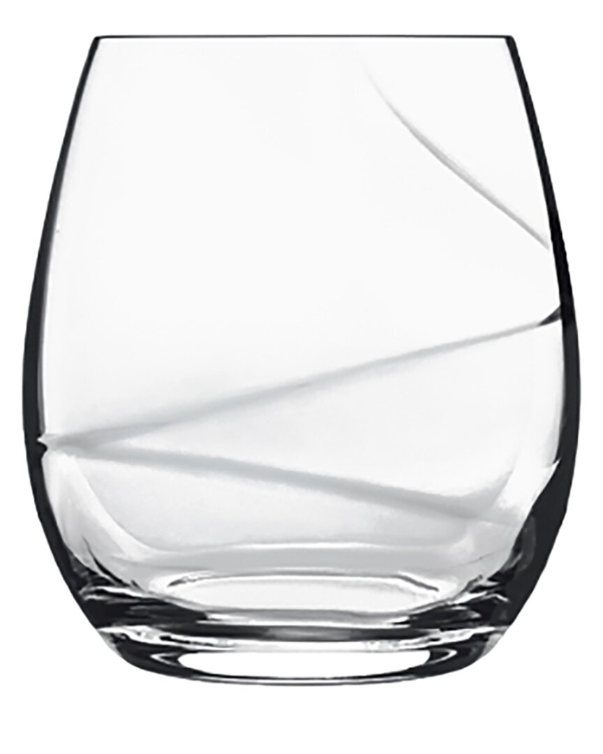 Luigi Bormioli Aero 13.5oz Stemless Wine Multipurpose Glasses (set Of 6)