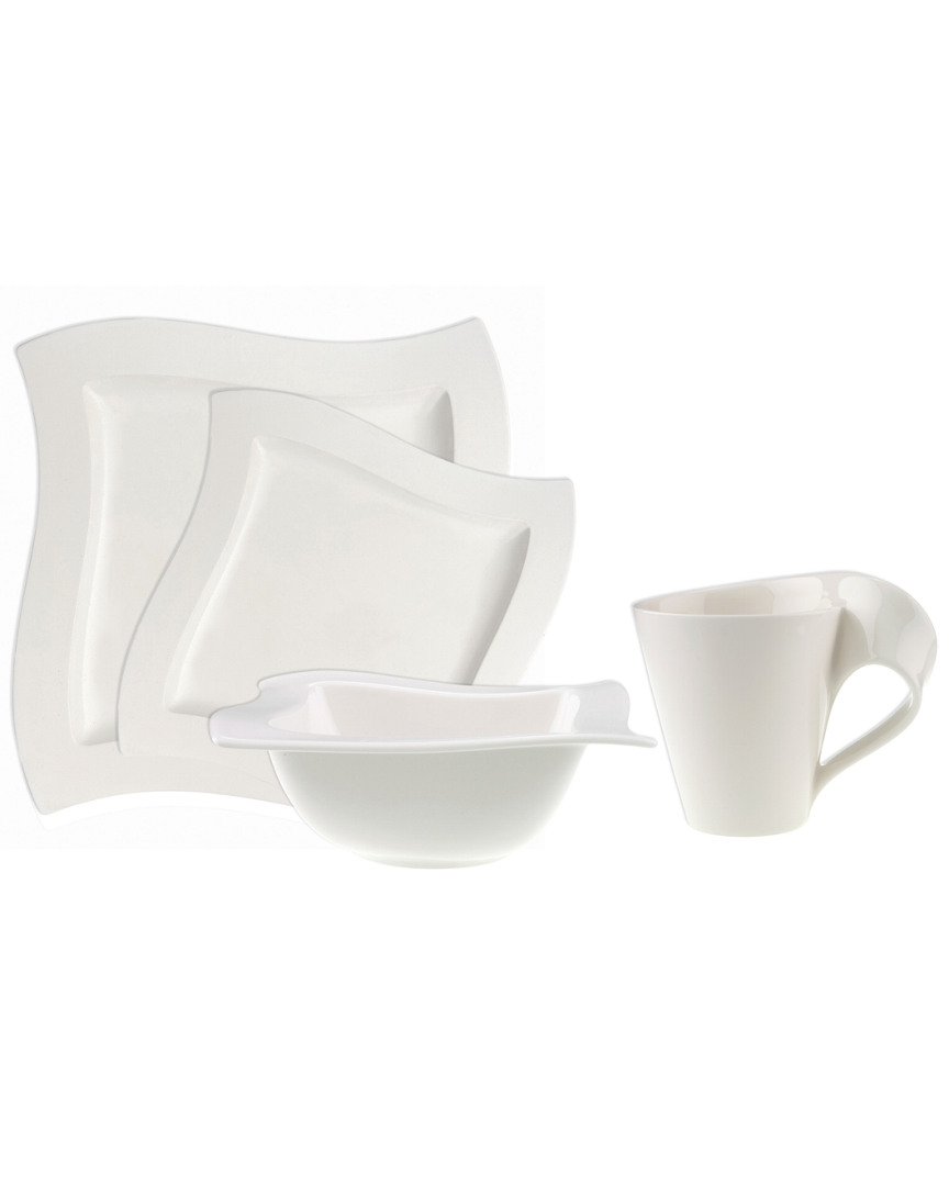Villeroy & Boch New Wave 4pc Set In White