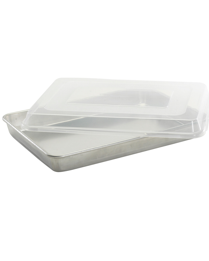 Nordic Ware Aluminum Covered 19in High Side Sheet Cake Baking Pan