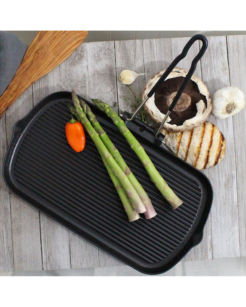 Chasseur 14in Rectangular French Cast Iron Grill
