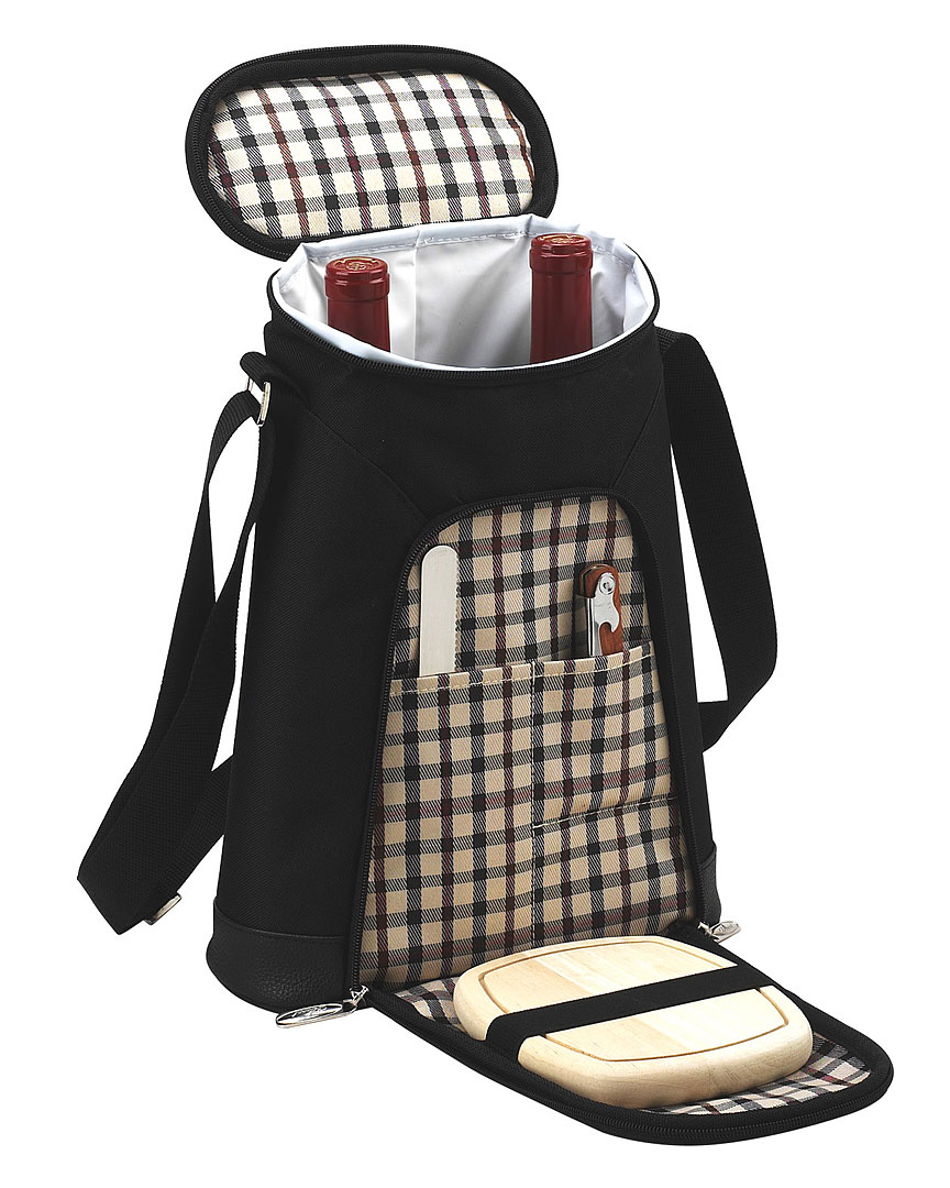 Picnic At Ascot Travel Cooler With Cheese Set