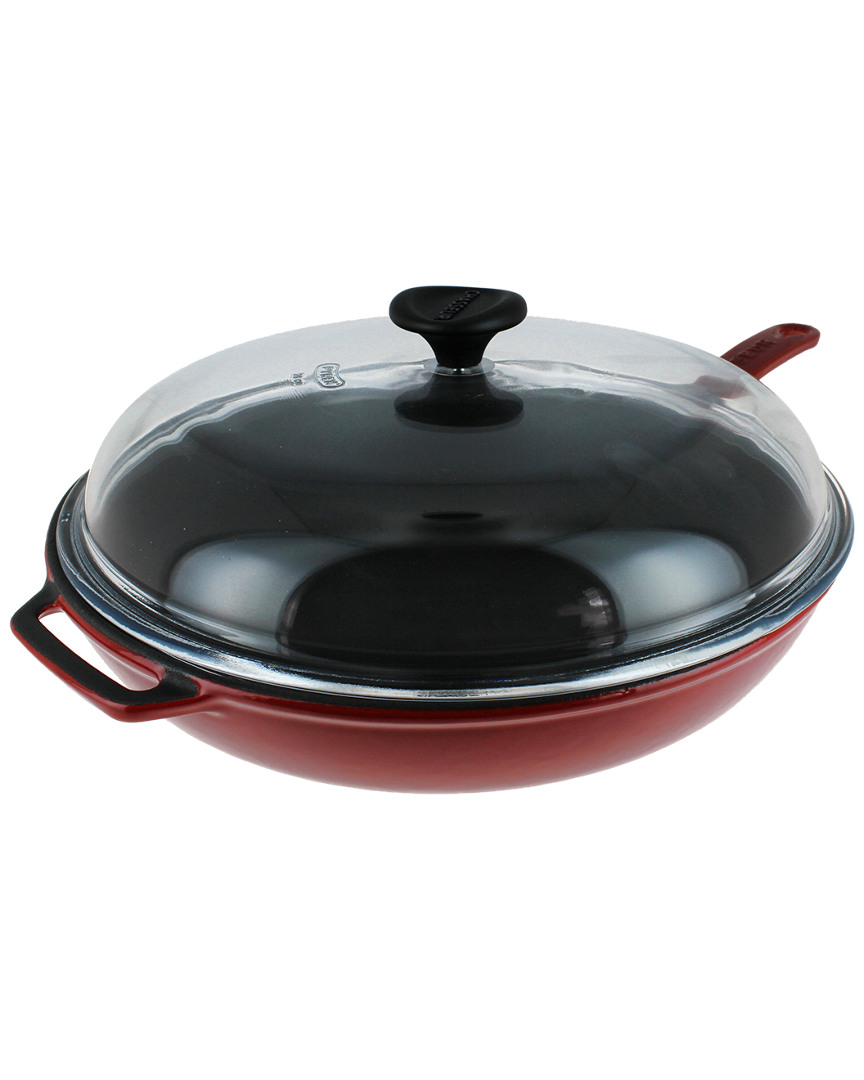 Chasseur 11in French Enameled Cast Iron Fry Pan