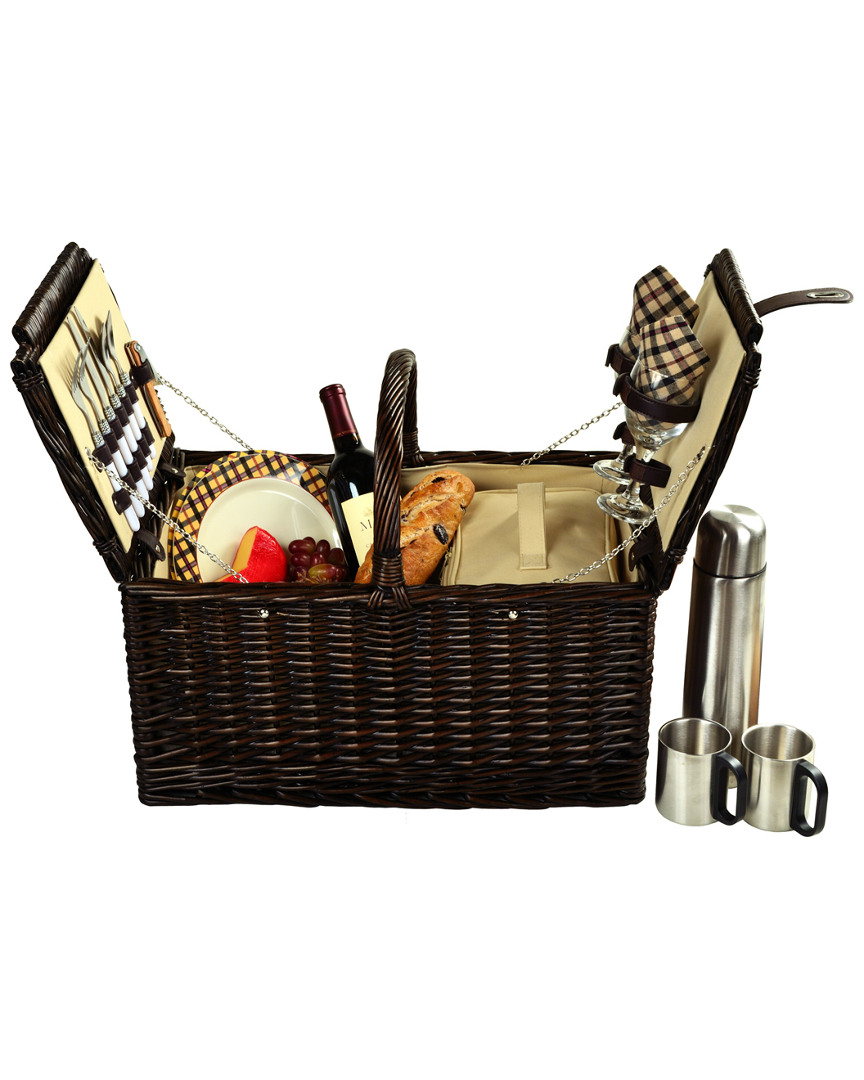 Picnic At Ascot Surrey Picnic Basket For Two With Coffee Set