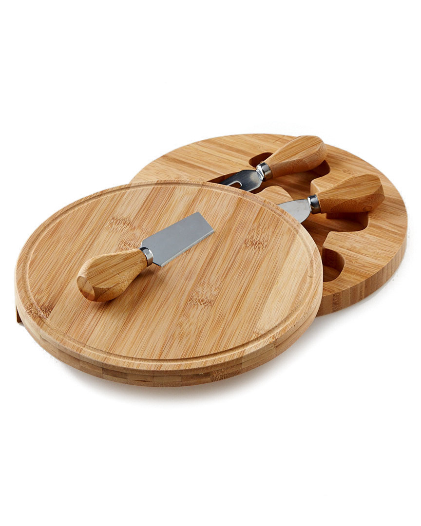 Picnic At Ascot Feta Cheese Board Set In Multicolor