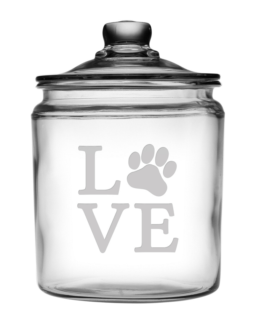 Susquehanna Glass Love Paw Half Gallon Jar