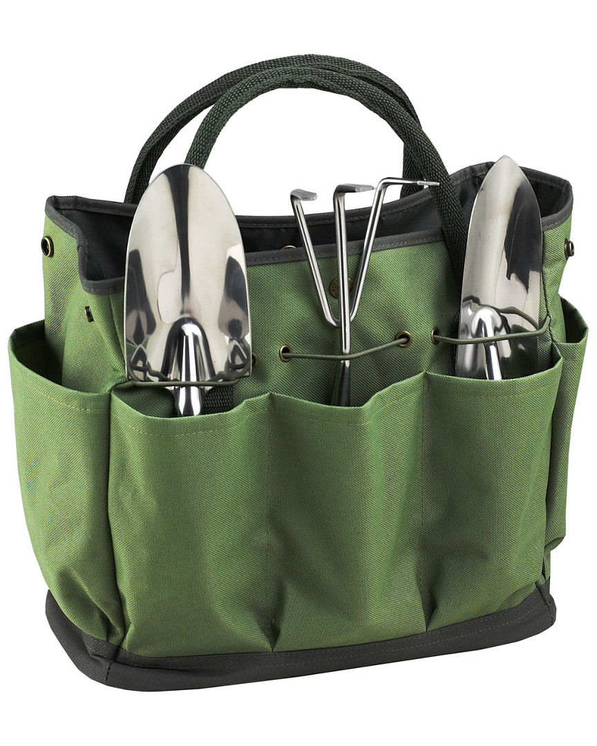 Picnic At Ascot Eco 4pc Gardening Tote Set In Multicolor