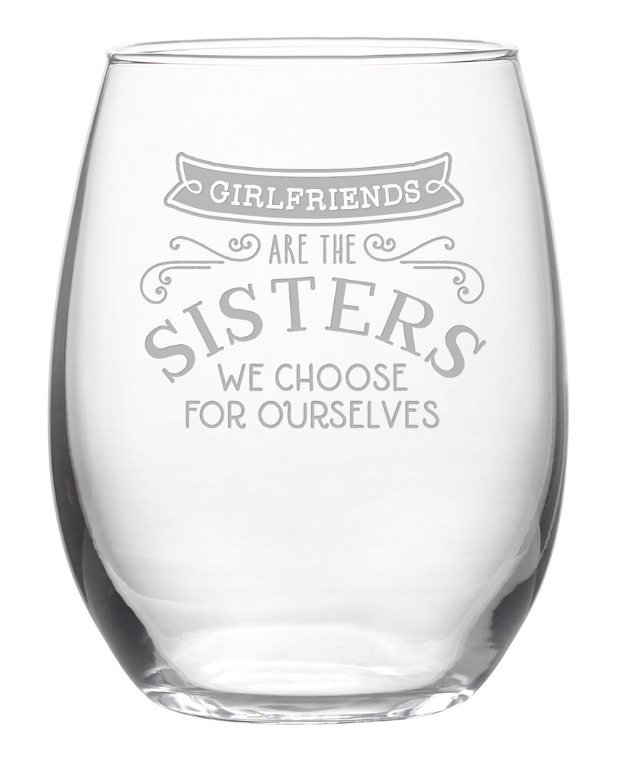 Susquehanna Glass Girlfriends Stemless Wine & Gift Box