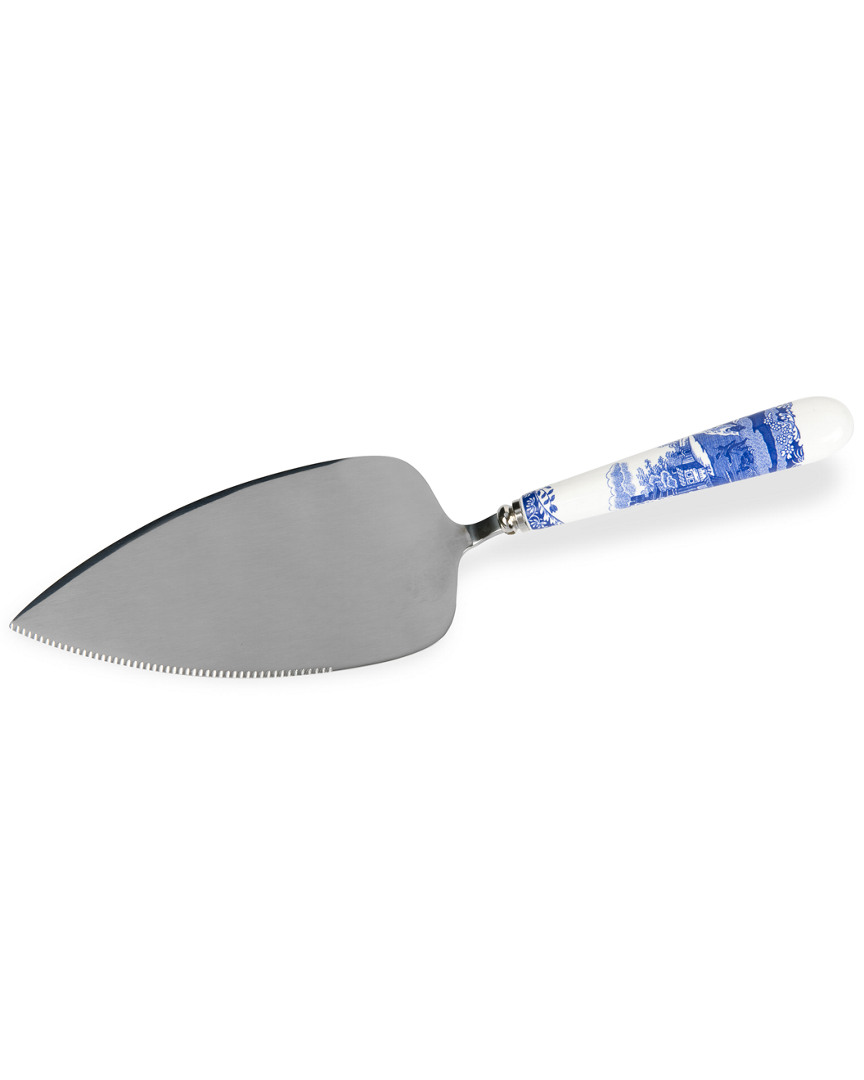 Spode Blue Italian Cake Knife & Server