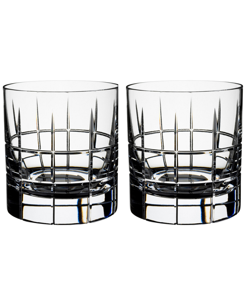 Orrefors Street Whiskey Pair