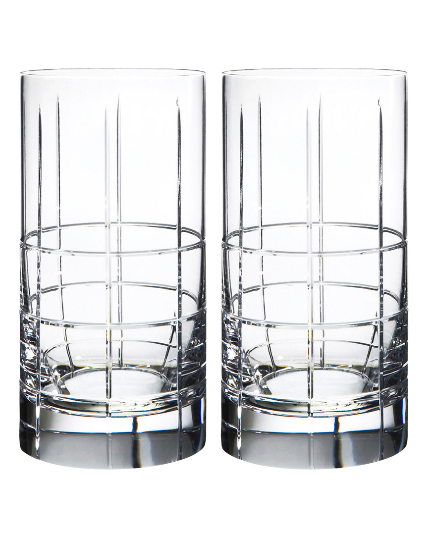 Orrefors Street 2-piece Glass Tumbler Set