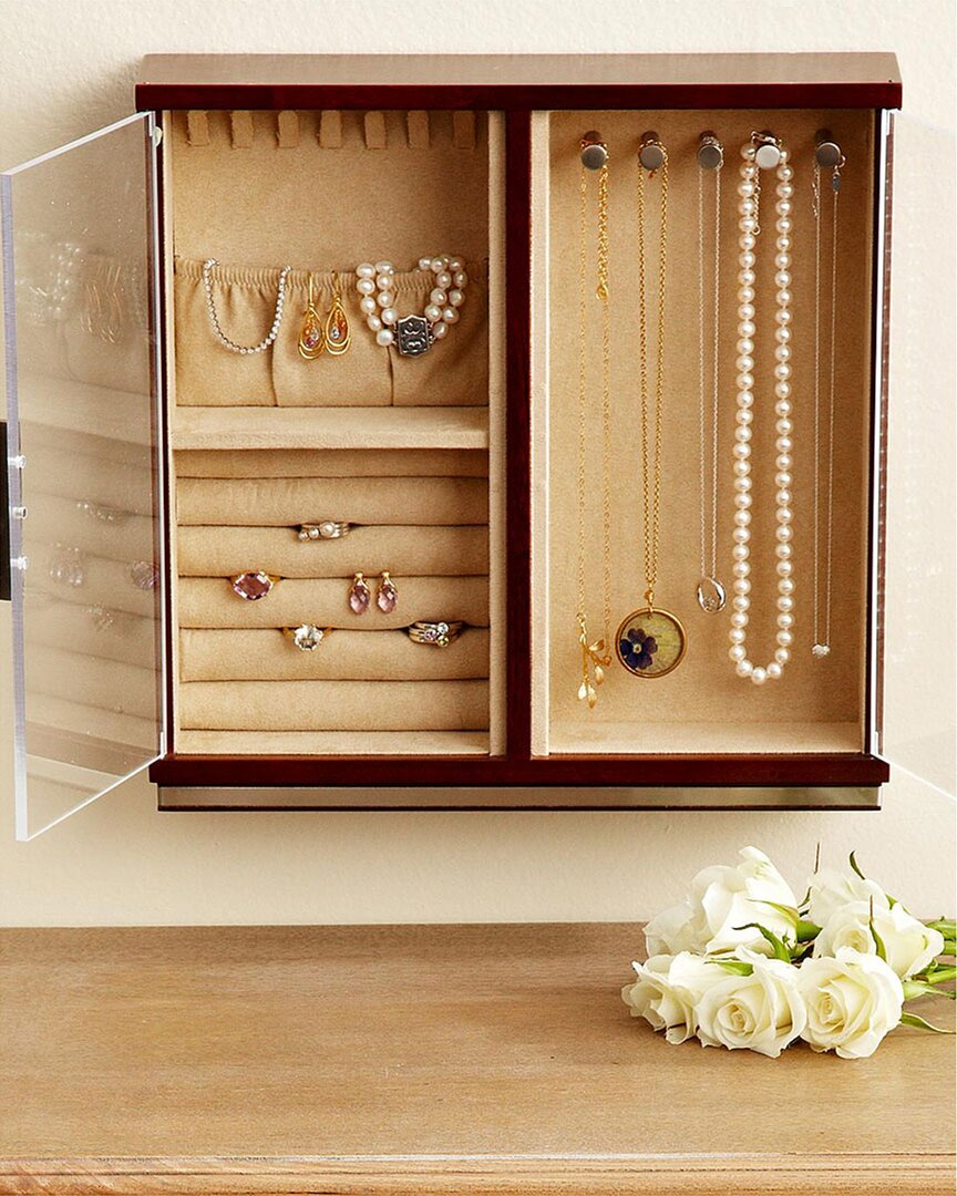 Redenvelope.com E-certificate For Redenvelope Wall Jewelry Armoire In White