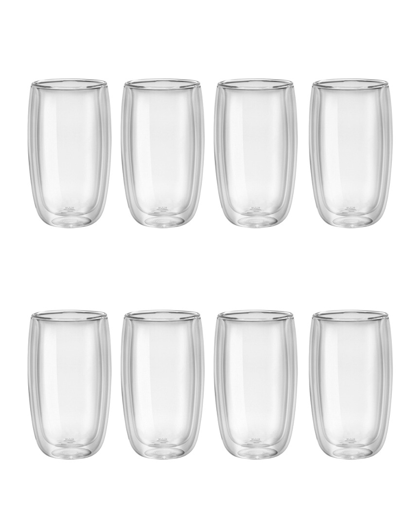 Zwilling J.a. Henckels Set Of 8 Doublewall Latte Glasses ModeSens