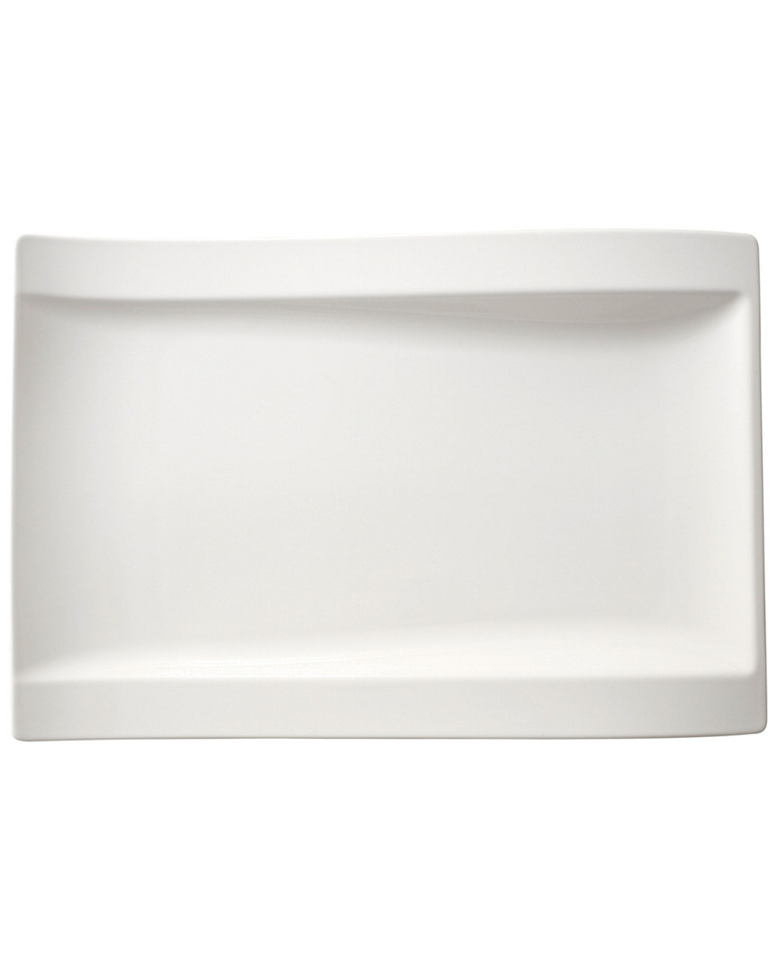 Villeroy & Boch New Wave Gourmet Plate In White