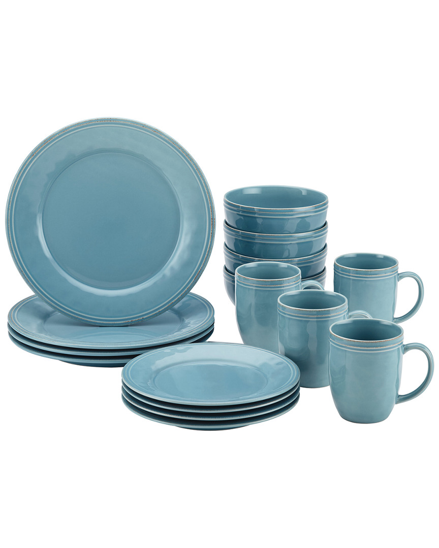 Rachael Ray Cucina Dinnerware 16pc Stoneware Dinnerware Set