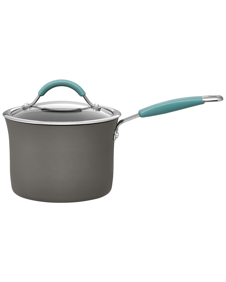 Rachael Ray Cucina Hard Anodized 3qt Covered Saute Pan