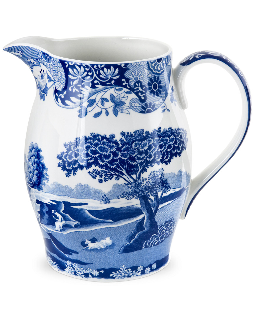 Spode Blue Italian 3.5 Pint Pitcher