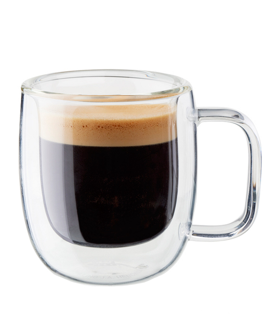 Zwilling J.A. Henckels Sorrento Plus 2Pc Double-Wall Glass Espresso Mug ...