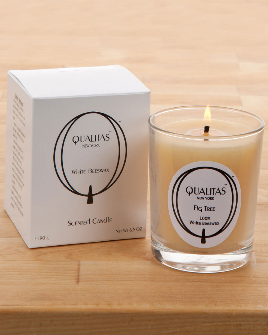 Qualitas Fig Tree 6.5oz Beeswax Candle